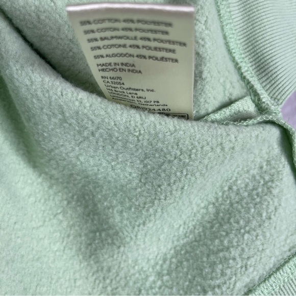 Pilcro x Anthropologie Johnny Collar Pullover In Green Women's Size M - Picture 4 of 8